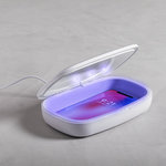 Caja Esterilizadora UV Cargador Halby BLANCO