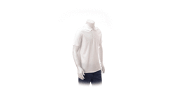 Erwachsene Weiß Polo-Shirt "keya" MPS180