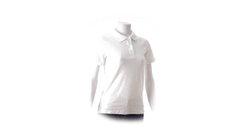 Dames Wit Polo Shirt "keya" WPS180